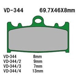 VESRAH klocki hamulcowe KH158 (made in japan)