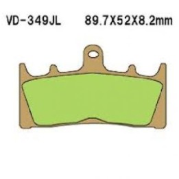 VESRAH klocki hamulcowe KH188 spiek metaliczny (złote) (made in japan)