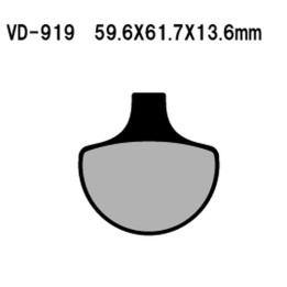 VESRAH klocki hamulcowe KH94 harley davidson przód (made in japan)
