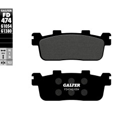 GALFER klocki hamulcowe KH607 półmetaliczne