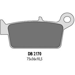 DELTA BRAKING klocki hamulcowe KH131 tył - zastępują DB2170MX-D oraz DB2170QD-D