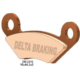 DELTA BRAKING klocki hamulcowe KH483 quadzilla - zastępuje DB2191QD-D oraz DB2191MX-D