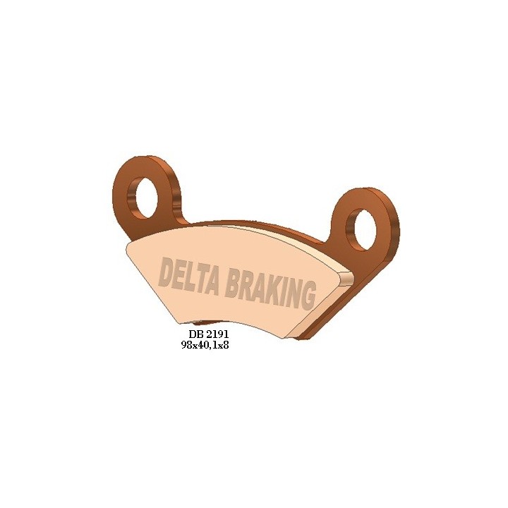 DELTA BRAKING klocki hamulcowe KH483 quadzilla - zastępuje DB2191QD-D oraz DB2191MX-D