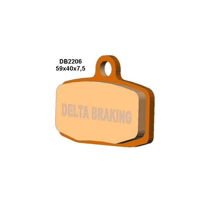 DELTA BRAKING klocki hamulcowe KH612 ktm SX85 `12-20 przód - zastępują DB2206MX-N oraz DB2206QD-N