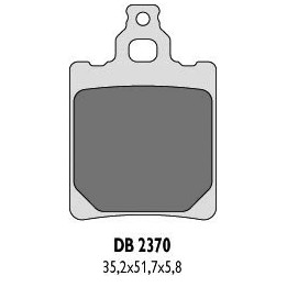 DELTA BRAKING klocki hamulcowe KH60 KH337 ktm SX60/65`00-03 - zastępują DB2370MX-N oraz DB2370QD-N
