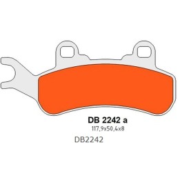 DELTA BRAKING klocki hamulcowe KH683 tył/przód prawy can-am defender/traxter 800 '16-'21, maveric 800/900 '18-'21, commander 10…