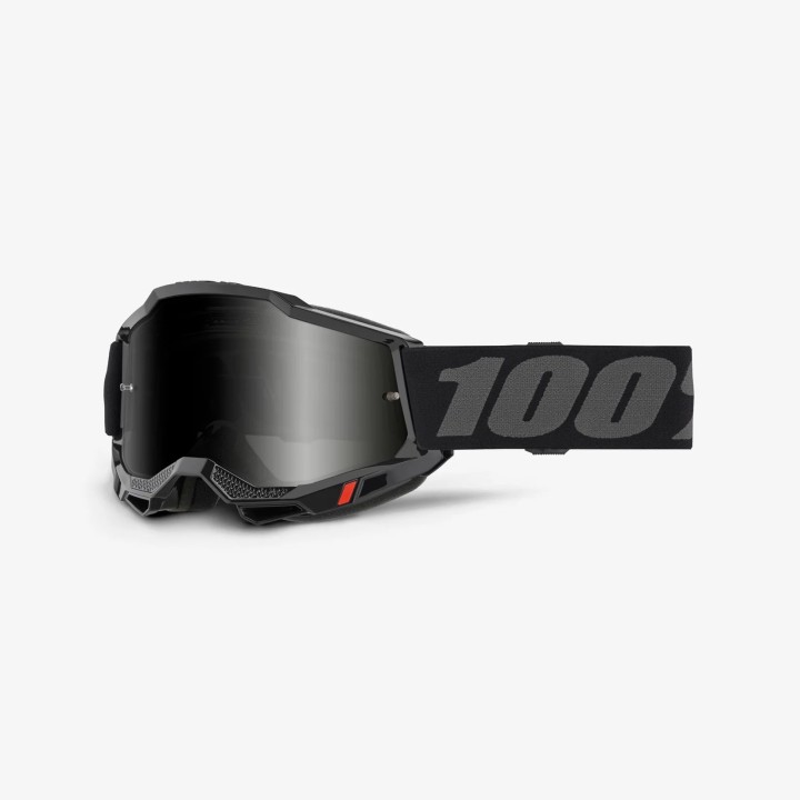 100 PROCENT GOGLE ACCURI 2 SAND BLACK - SMOKE LENS