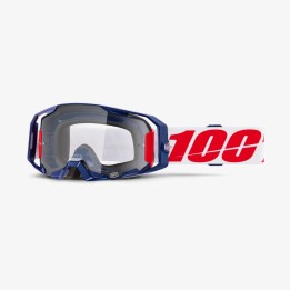 100 PROCENT GOGLE ARMATIC MACH Z - CLEAR LENS