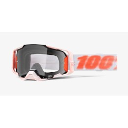 100 PROCENT GOGLE ARMEGA TUBULAR - CLEAR LENS