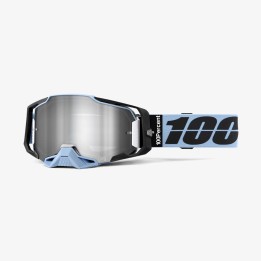 100 PROCENT GOGLE ARMEGA PETROS - MIRROR SILVER LENS