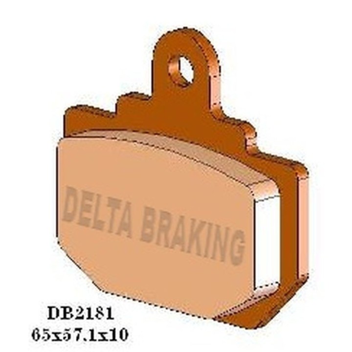 DELTA BRAKING klocki hamulcowe KH111 tył honda fl 350R odyssey '85-'87, pilot 400 r/rk/rl '89-'93