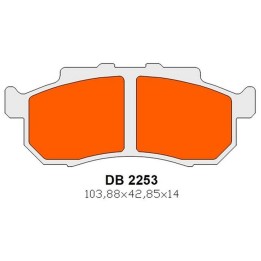 DELTA BRAKING klocki hamulcowe KH476/KH477 przód triumph rocket iii 2500 '19-'22, honda muv 700 big red '09,