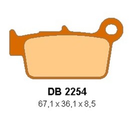 DELTA BRAKING klocki hamulcowe KH367/2 tył beta rr 50/125 '08-'15, 200 urban '08-'15, 200 rr '20-'23, 250 rr '13-'22, 300 rr '1…