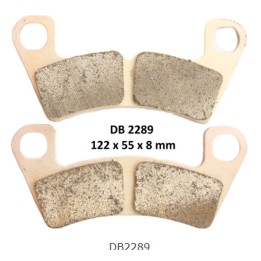 DELTA BRAKING klocki hamulcowe KH740 przód arctic cat prowler 812 pro '19-'21, wildcat 1000 '19-'21, cushman hauler diesel '19-…