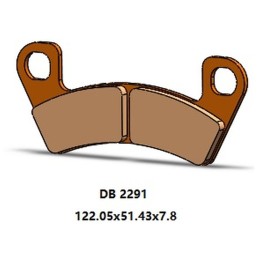 DELTA BRAKING klocki hamulcowe KH741 przód arctic cat wildcat 700 '15-'19, stampede 900 '17-'19