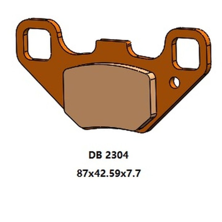 DELTA BRAKING klocki hamulcowe KH490 przód polaris rzr 170 '09-'21