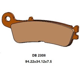 DELTA BRAKING klocki hamulcowe KH755 przód fantic xx 125, xef/xxf 250/450, xex 250 '21-'22, yamaha wr/yz 250F/450F '19-'22, yz…