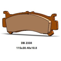 DELTA BRAKING klocki hamulcowe KH701 lewy przód honda sxs 1000 pioneer '16-'22, sxs 1000 talon '19-'22