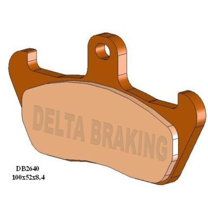 DELTA BRAKING klocki hamulcowe KH163 przód cagiva mito 125 '91-'92, super city 125 '92-'00, W8 125/W12 350/W16 600 '93-'98, apr…