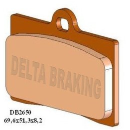 DELTA BRAKING klocki hamulcowe KH95 przód aprilia rs 50/125 '11-'20, cagiva mito 125 '93-'10, ducati monster 900 '93-'99, moto…