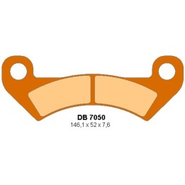 DELTA BRAKING klocki hamulcowe przód john deere xuv 325/825/850/855 gator '10-'11, hpx gator '10-'11