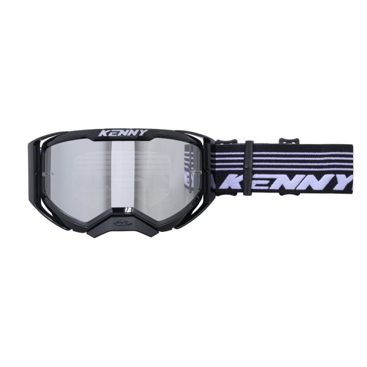 KENNY RACING GOGLE MODEL PERFORMANCE LEVEL 1 BLACK - CLEAR LENS