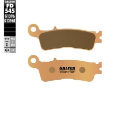 GALFER klocki hamulcowe KH755 spiek metaliczny (złote) off road przód fantic xx 125; xef/xxf 250/450; xex 250 '22-; yamaha yz 2…