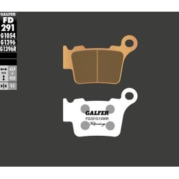 GALFER klocki hamulcowe KH368 spiek metaliczny (złote) off road racing