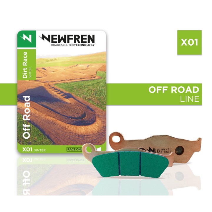 NEWFREN klocki hamulcowe przód KH181 (dirt race) brembo przód