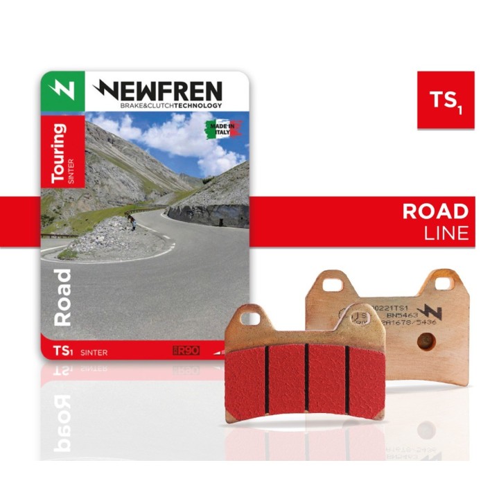 NEWFREN klocki hamulcowe przód KH181 (touring sinter) brembo przód