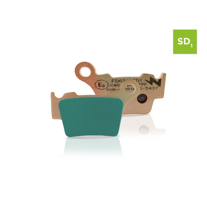 NEWFREN klocki hamulcowe tył KH368 (dirt sinter) brembo tył