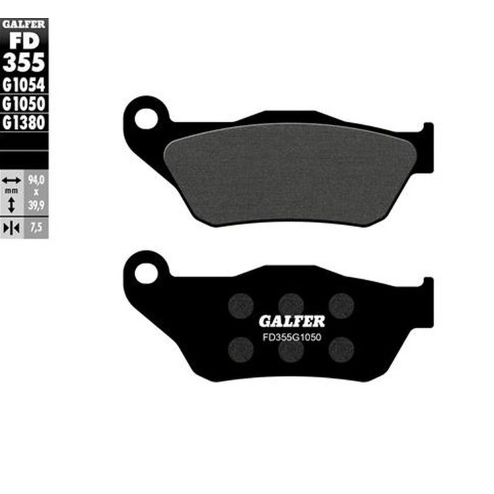 GALFER klocki hamulcowe KH430 półmetaliczne scooter