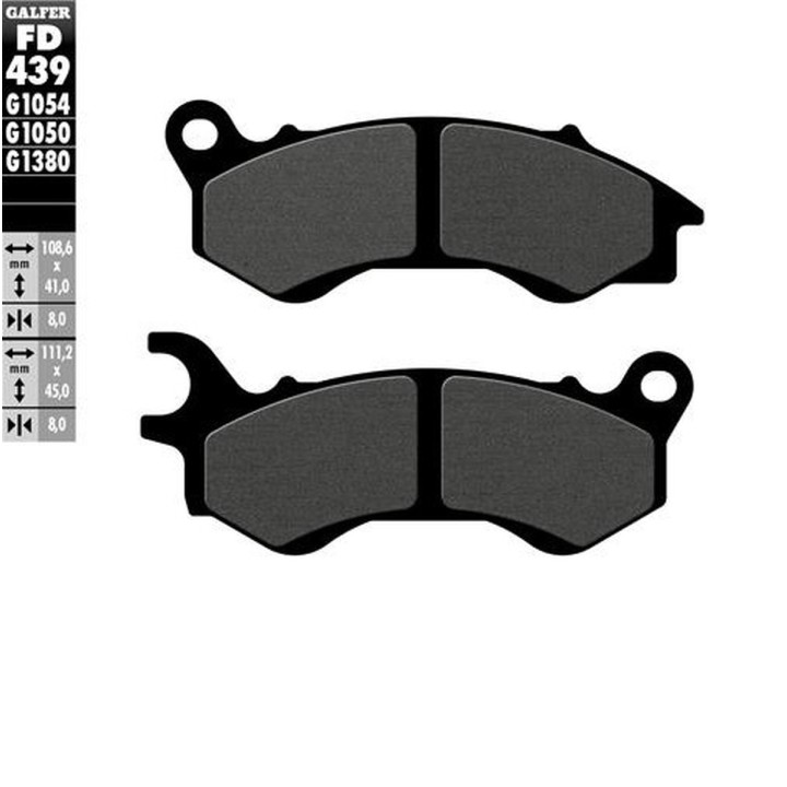 GALFER klocki hamulcowe KH603 półmetaliczne