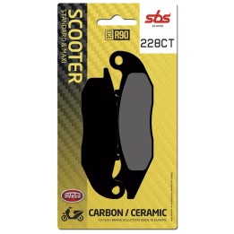 SBS klocki hamulcowe KH465 carbon tech ajp PR3/PR4/PR5 '13-,DERBI terra/city cross 125 '08-'16, honda crf 250L/M/R '13-, piaggi…