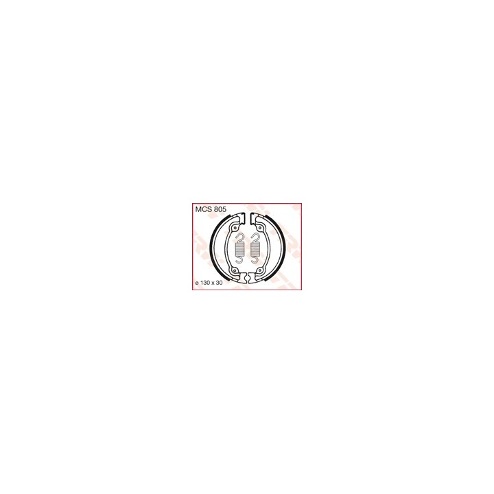 TRW zf szczęki hamulcowe (130X30MM) (H318)