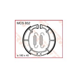 TRW zf szczęki hamulcowe (180X40MM) (K709)