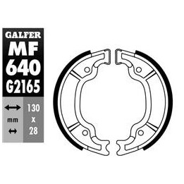 GALFER szczęki hamulcowe Y535 yamaha ybr 125/250 '05-, xv 125 virago '97-99, xvs 125/250 dragstar '00-, sp 125 majesty '98-00,…