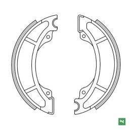 NEWFREN szczęki hamulcowe tył husqvarna wre 125 '89-'94, tył/przód ktm gs 125/250/600 '83-'85, MX 125/250/500 '83-'86 (130X22MM)