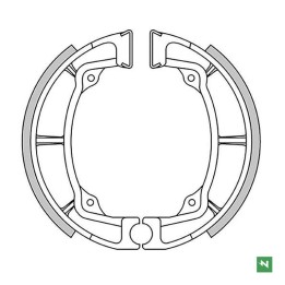NEWFREN szczęki hamulcowe przód kawasaki kdx 250 '79-'84, kl 250 '78-'79, klf 220 '88-'02, klf 185 bayou '86-'88, klf 250 bayou…