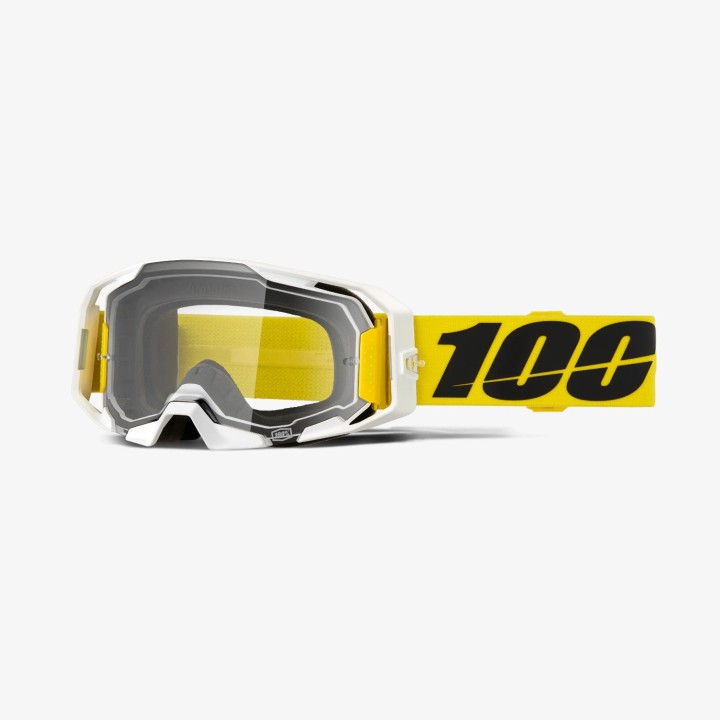 100 PROCENT GOGLE ARMATIC VALERA - CLEAR LENS - - SZYBKA PRZEŹROCZYSTA