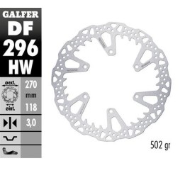 GALFER tarcza hamulcowa przód yamaha yz 125 '22-'24; yz 250 '22-'24; yz 250F '21-'24; yz 450F '20-'24; wr 250F '17-'24; wr 450F…