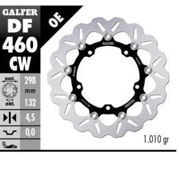 GALFER tarcza hamulcowa przód yamaha MT-03 '16-, yzf R3/R25 '15- (298MM) pływająca wave floating