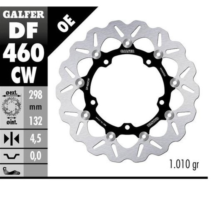 GALFER tarcza hamulcowa przód yamaha MT-03 '16-, yzf R3/R25 '15- (298MM) pływająca wave floating