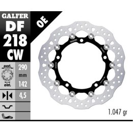 GALFER tarcza hamulcowa pływająca przód 290MM kawasaki ZX-4RR '24- (290X142X4,5MM)