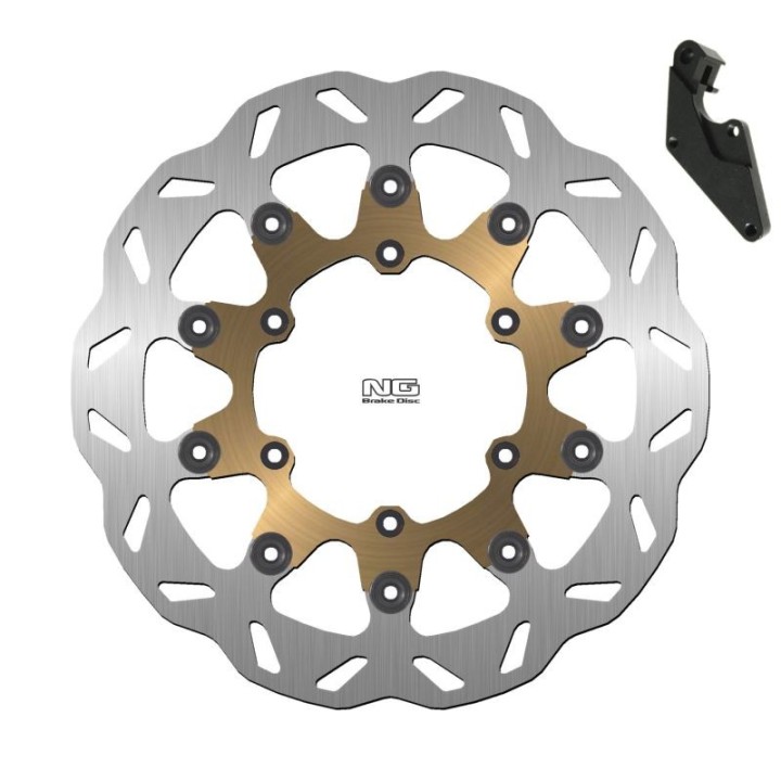 NG tarcza hamulcowa z adapterem oversize SM 320MM (318X118X5MM) yamaha yz 125 / 250 '08-'18 , yzf 250 '07-'16 , yzf 450 '08-'15…