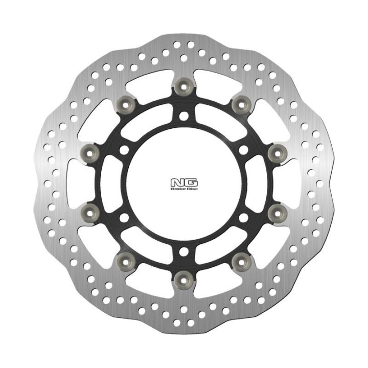 NG tarcza hamulcowa przód triumph bonneville 900 '89-90, trophy 1200 '91-'04 (310X118X5MM) (6X10,5MM) wave pływająca