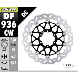 GALFER tarcza hamulcowa przód bmw m 1000R '23-; m 1000RR '21-; m 1000XR '24-; s 1000R '21- ; s 1000RR '19-; s 1000XR '20- (wave…