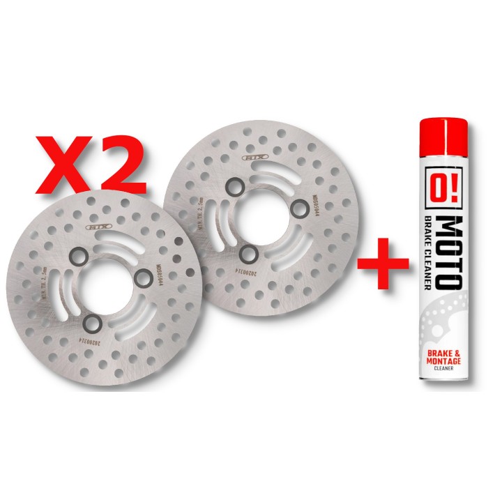 MTX parts zestaw 2 x tarcza hamulcowa przód suzuki lt-z 400 '03-'19, lt-z 250 '04-'12, kawasaki ksf 400 '03-'05, arctic cat dvx…