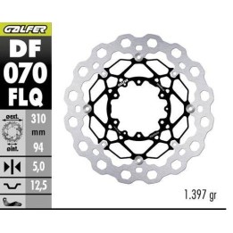 GALFER tarcza hamulcowa przód honda cbr 600 rr '03-'17; cbr 1000 rr '04-'05; cb 1000 r '08-'17; cb 1300 f/s '05-; ctx 1300 c '1…
