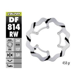 GALFER tarcza hamulcowa przód beta rr 250/300/350 '12-, rr 390/400/430/450/450/498 '14-, xtrainer 250/300 '15- wave fixed (260X…